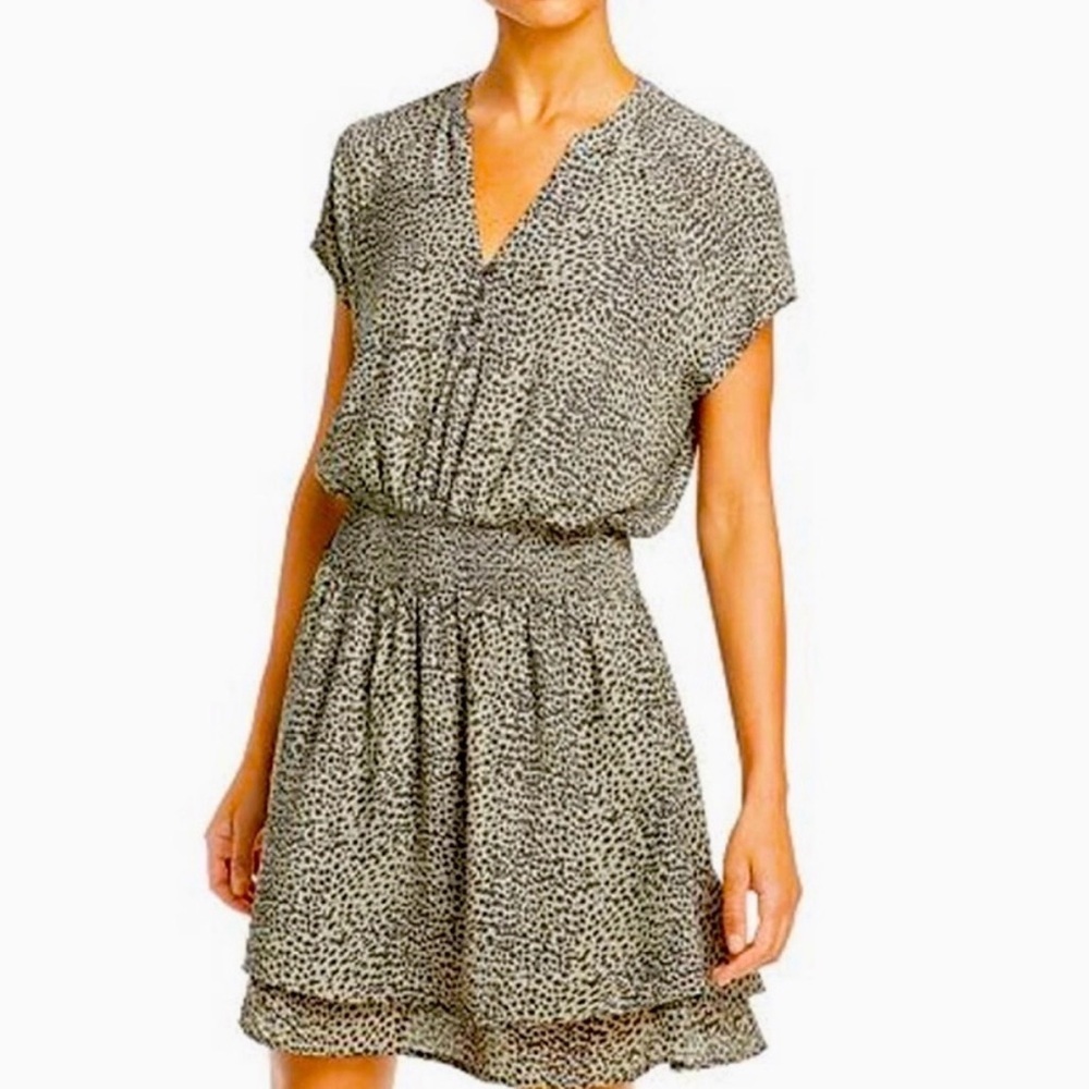 Rails Karla Olive Lynx Mini Dress